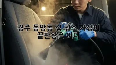 경주 동방동 집 청소🧹 가성비 끝판왕은 어디? 🤔