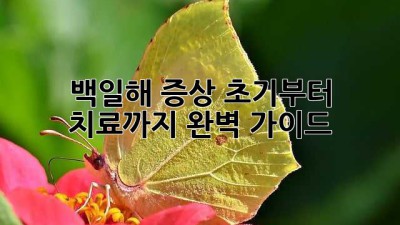 백일해 증상: 초기부터 치료까지 완벽 가이드